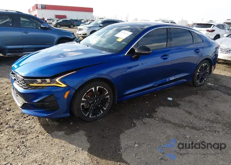 2022 Kia K5 Gt-Line z USA, uszkodzony, nr VIN 5XXG64J28NG090394